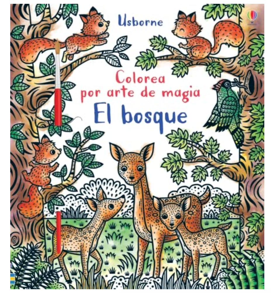 El bosque (Colorea por arte de magia)