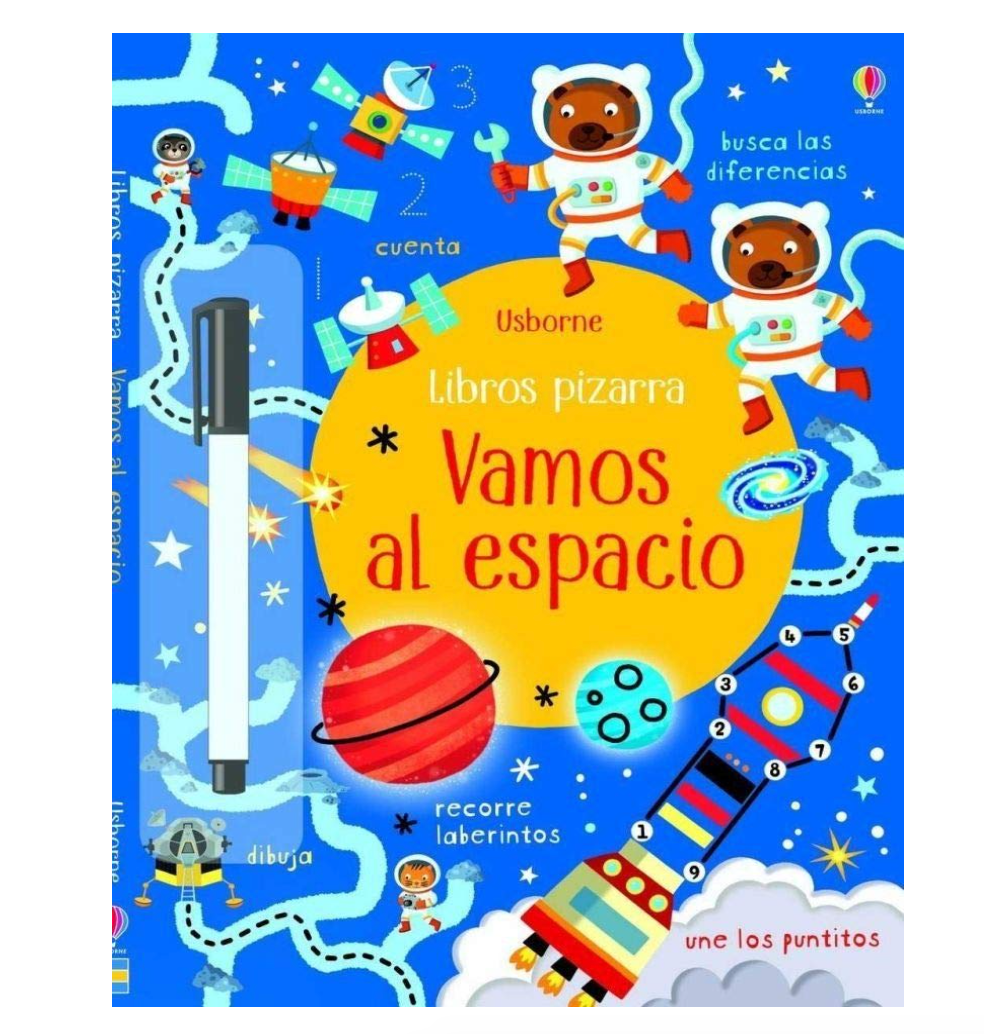 Libro pizarra -  Vamos al espacio