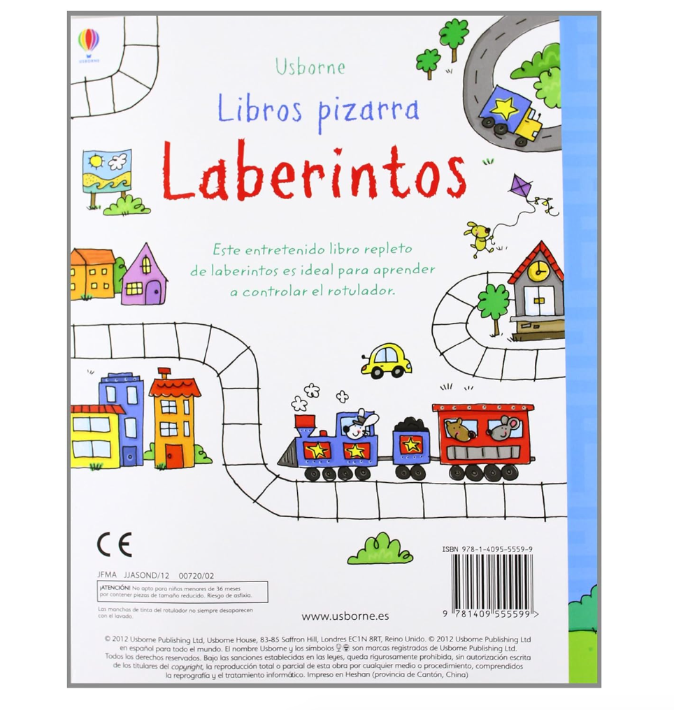 Libro pizarra - Laberintos