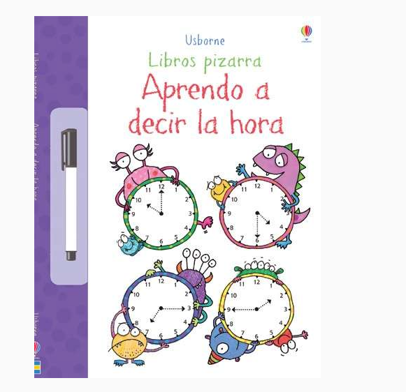 Libro pizarra - Aprendo a decir la hora