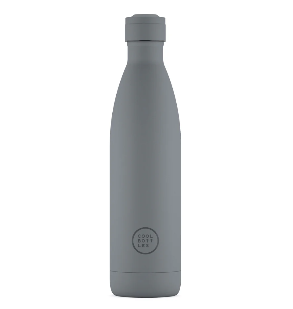 Botella térmica acero Pastel Grey 750ml – The Coolbottles