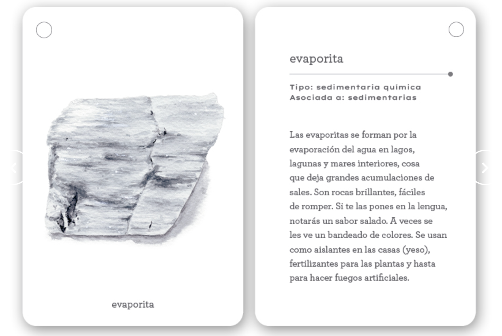 Fíjate Rocas: Guía para observar rocas