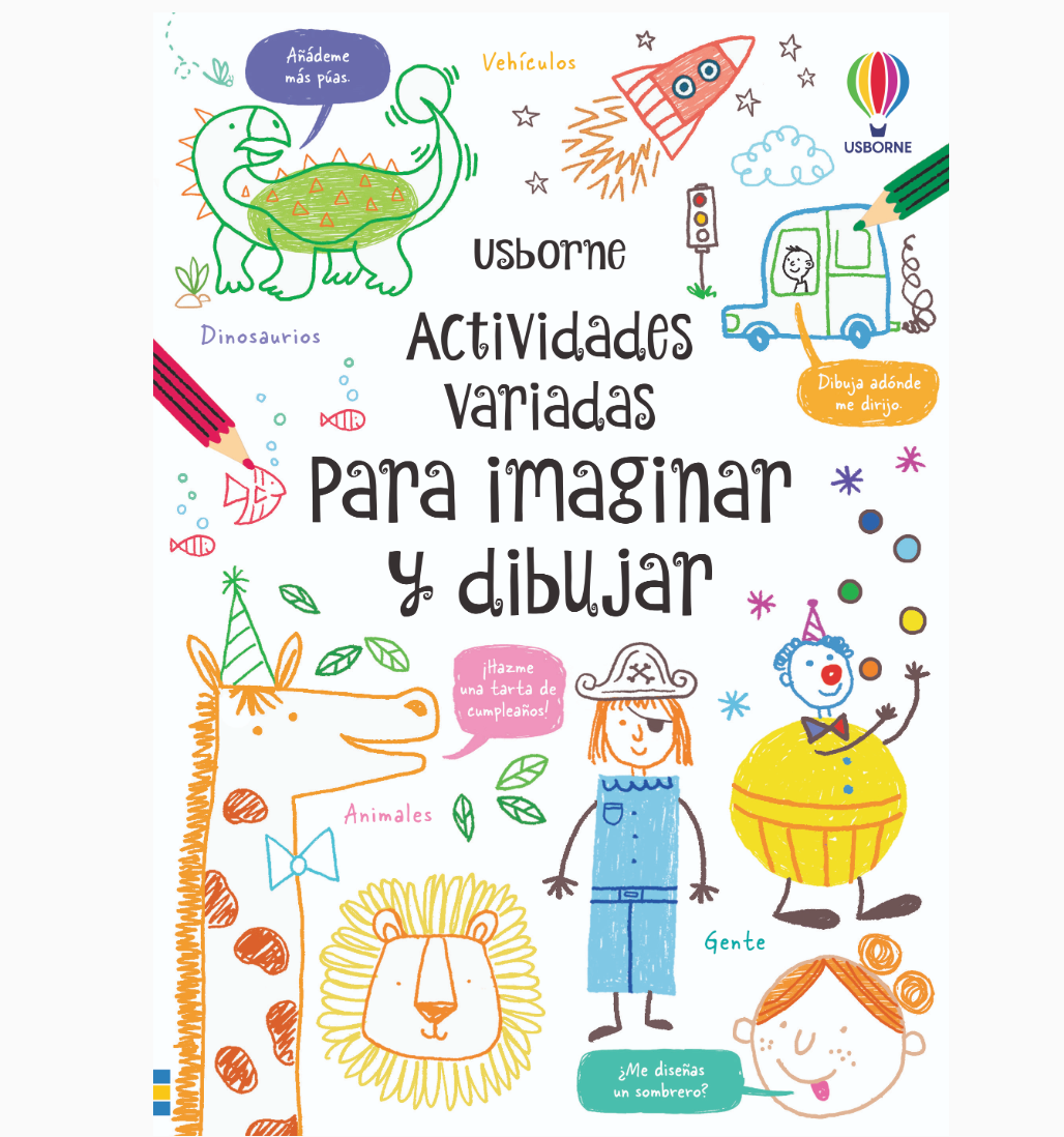 Actividades variadas para imaginar y dibujar