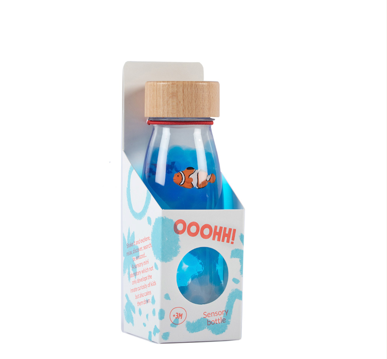 Botella sensorial Sound Fish