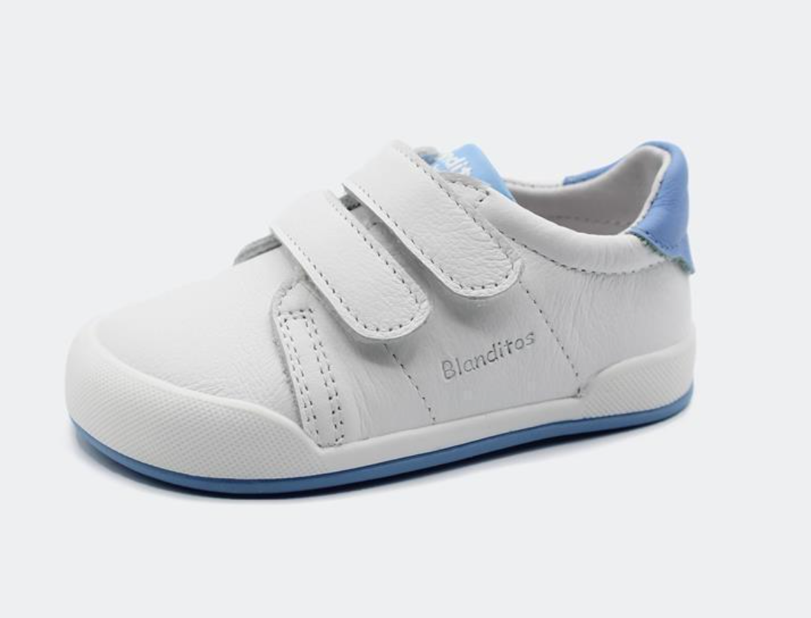 Blanditos Londres blanco y azul