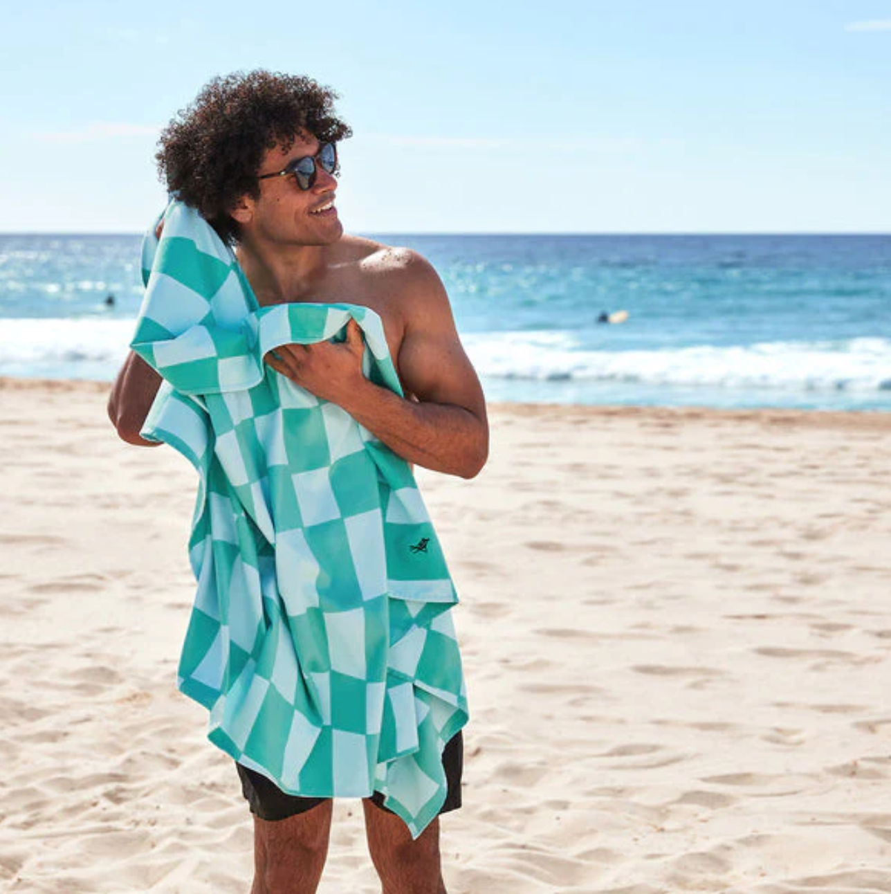 Toalla Cabana Check Verde