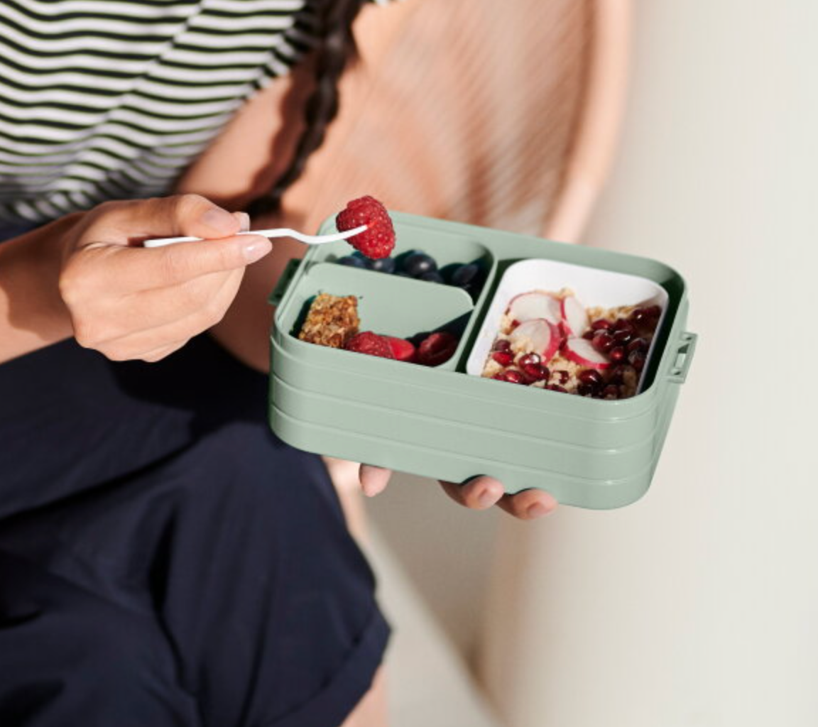 Caja Almuerzo Midi Vivid Azul