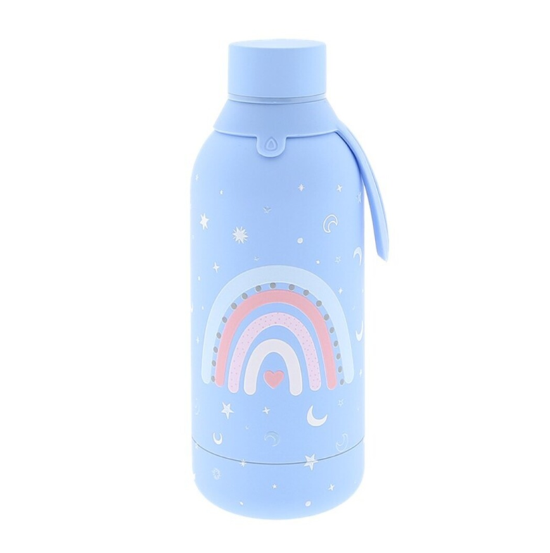 Botella térmica acero 500ml Arcoiris