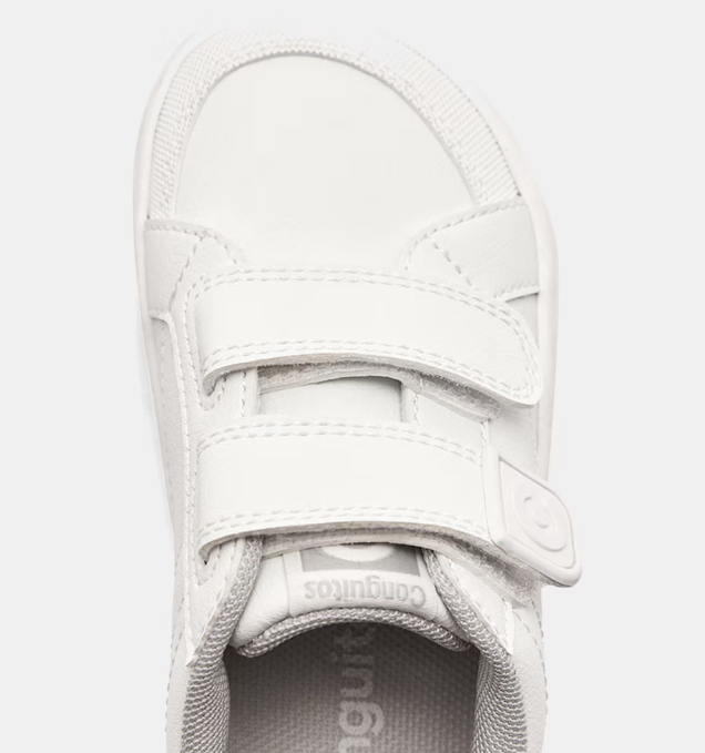Deportivas Goflex Blanco/Gris - Conguitos