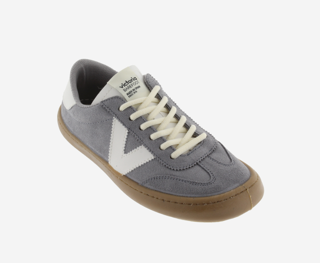 Victoria Deportiva Olmo Barefoot Gris Serraje