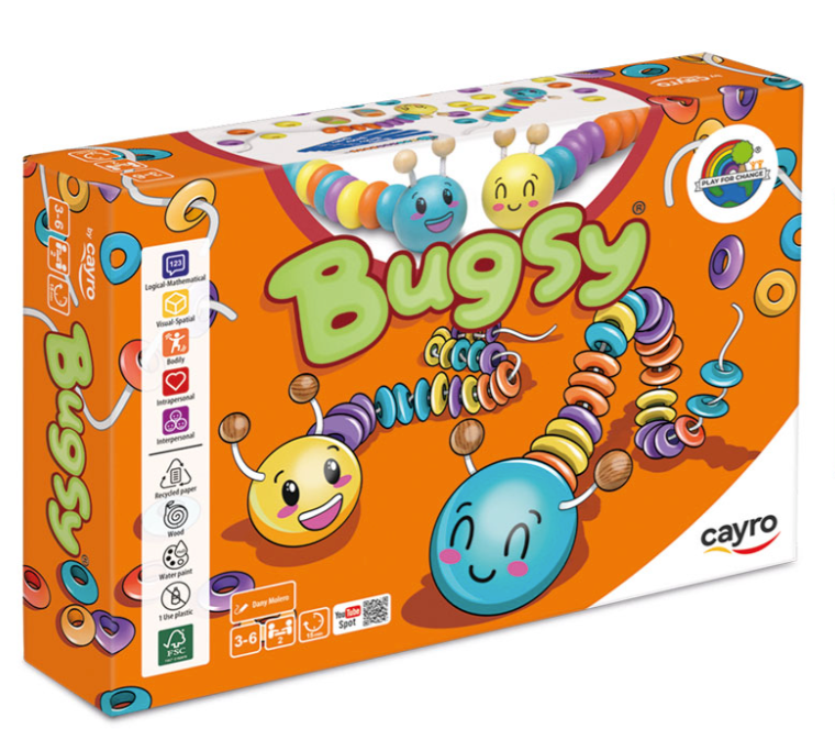 Bugsy motricidad y coordinación