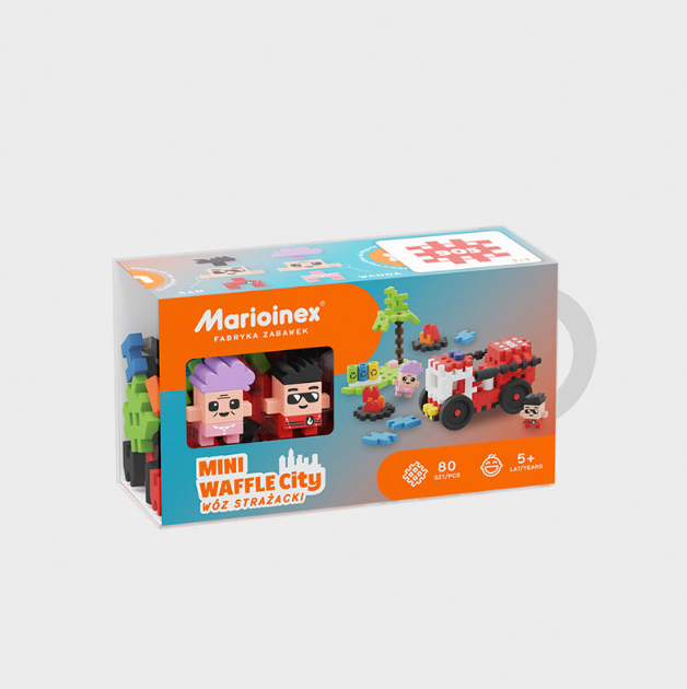 Marioinex - Mini waffle Camión de bomberos