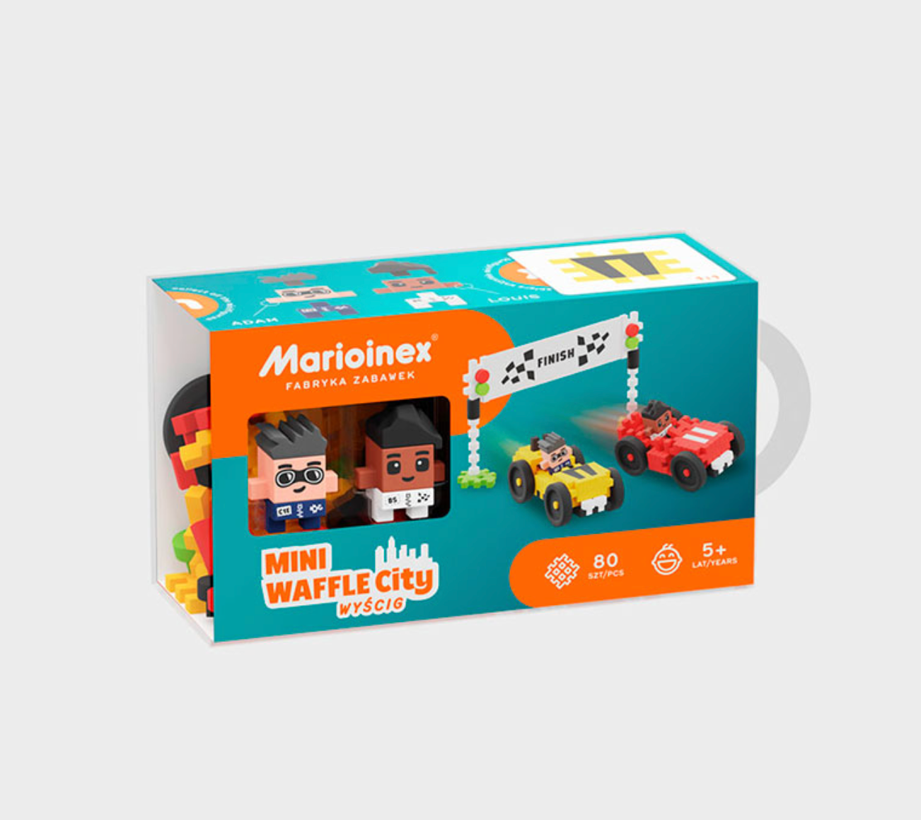 Marioinex - Mini waffle Coches de carreras