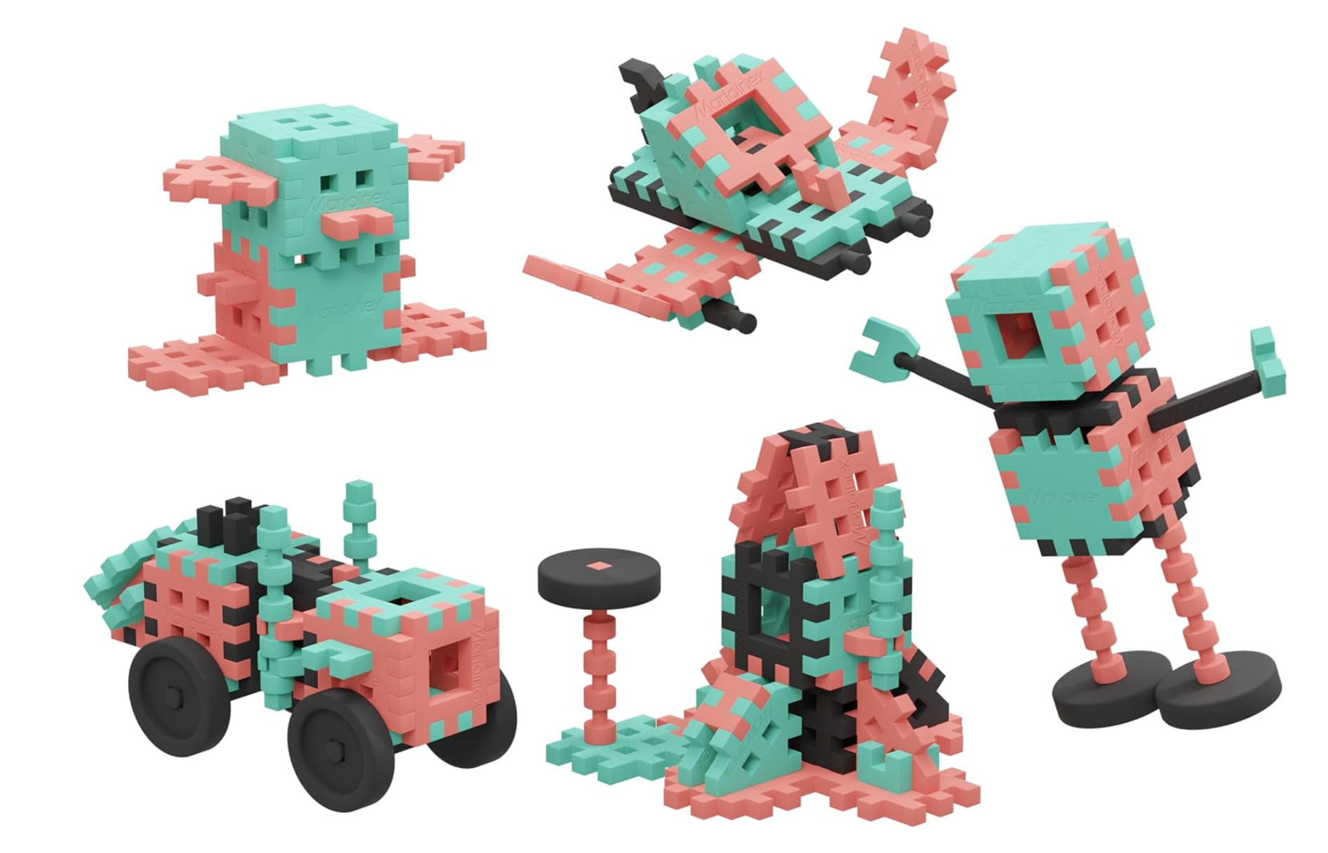 Marioinex - Mini waffle  constructor 71 piezas