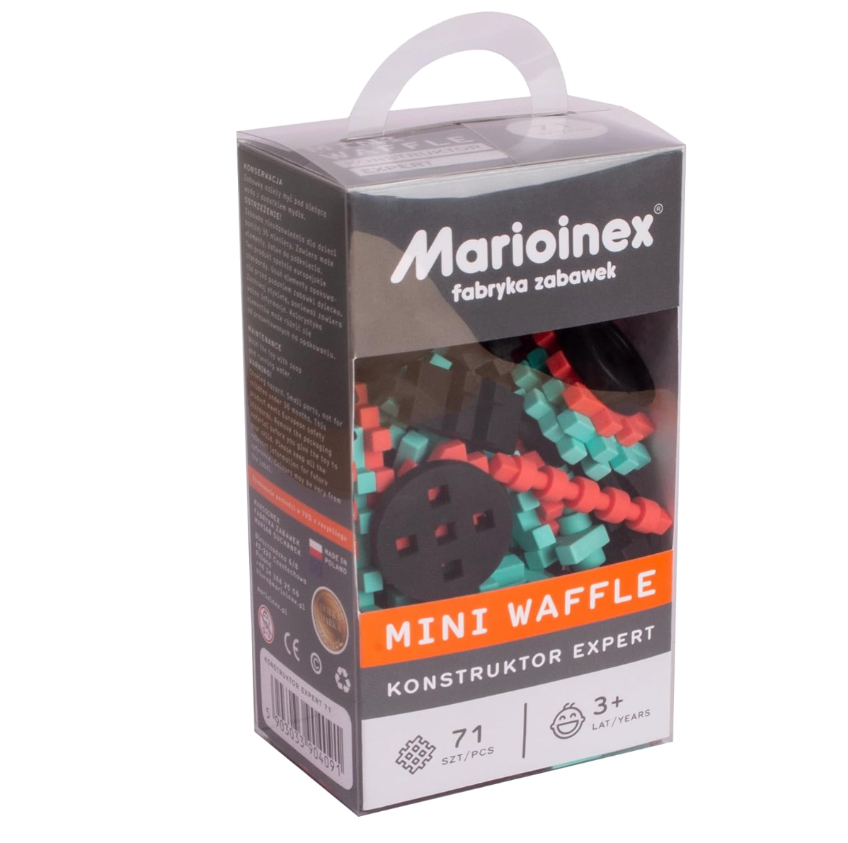 Marioinex - Mini waffle  constructor 71 piezas