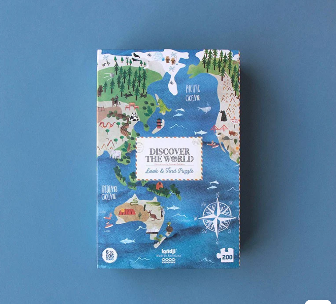 Puzzle Descubre el Mundo