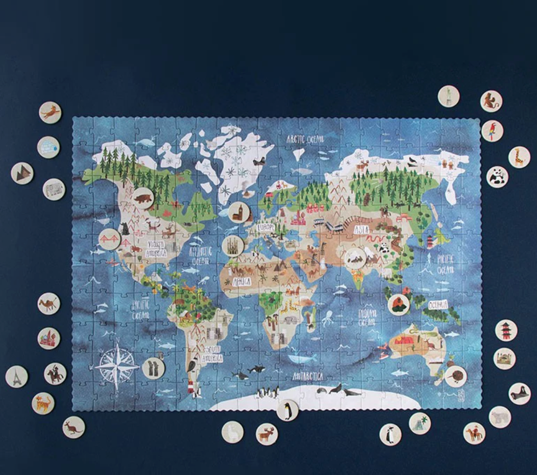 Puzzle Descubre el Mundo