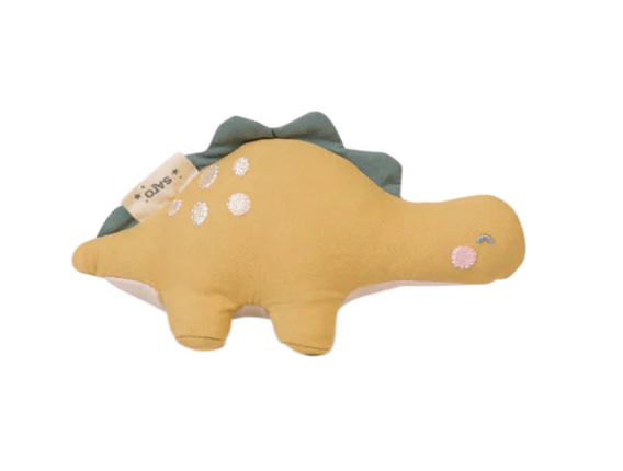 Peluche con sonajero "Wild Dinos" - Saro