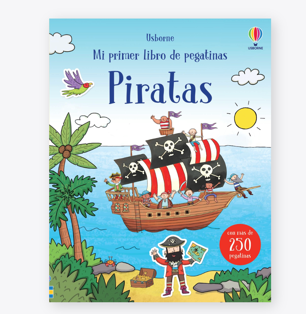 Mi primer libro de pegatinas - Piratas