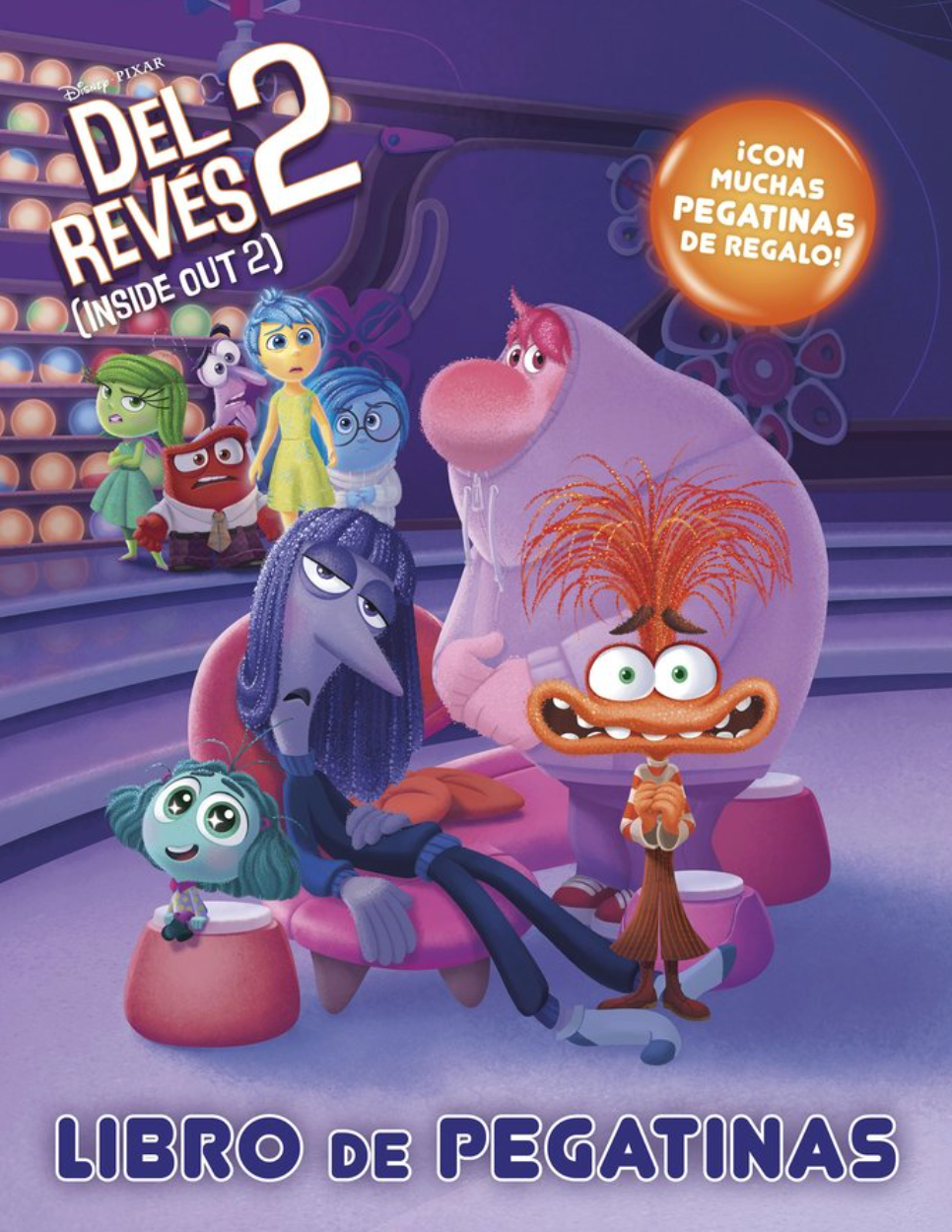 Libro de pegatinas - Del reves 2