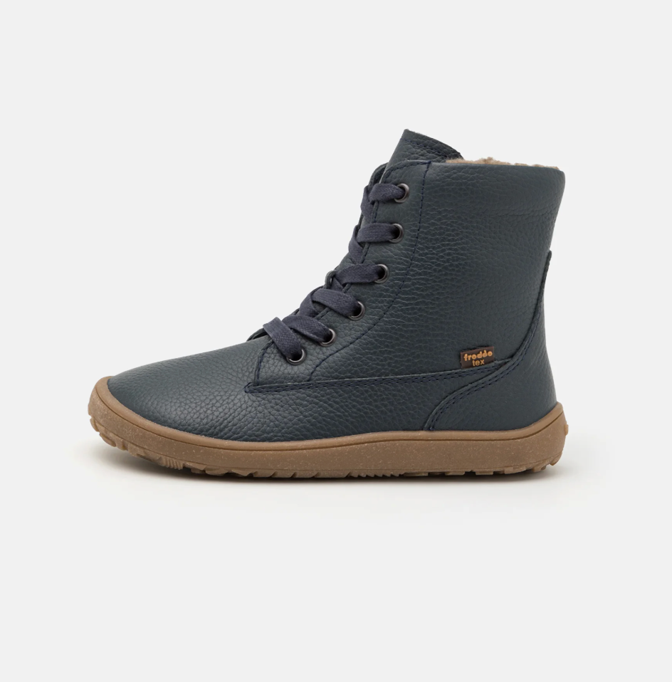 Bota Froddo Barefoot cordones Dark Blue