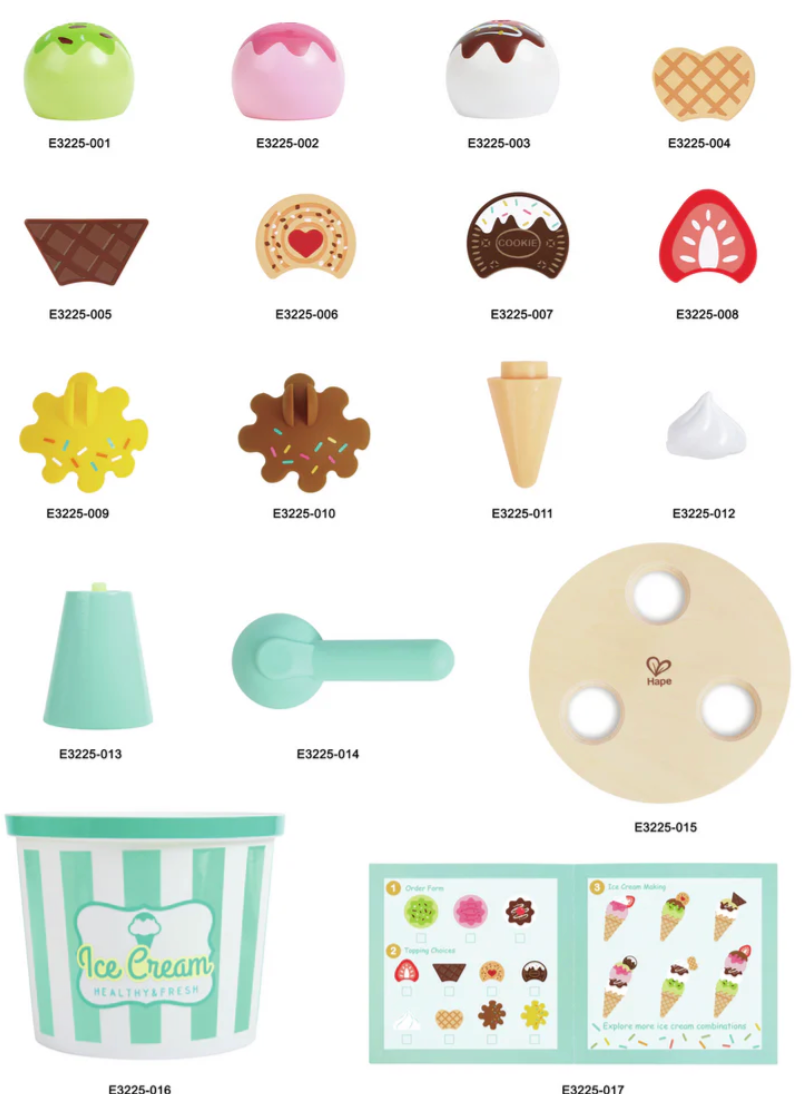 Juego de helados - Hape