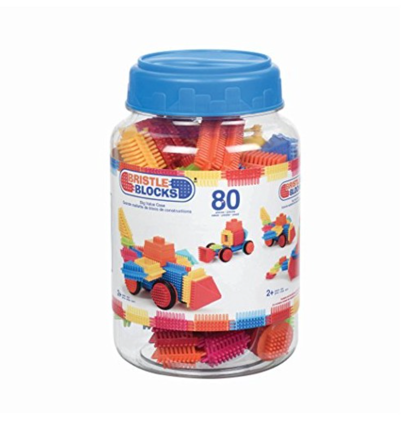 Bristle blocks bote de 80 piezas