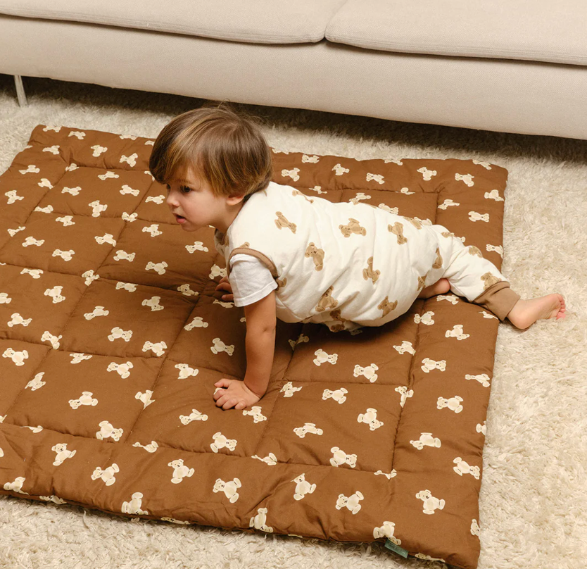 Alfombra para bebé Teddy Mocca - Molis&Co