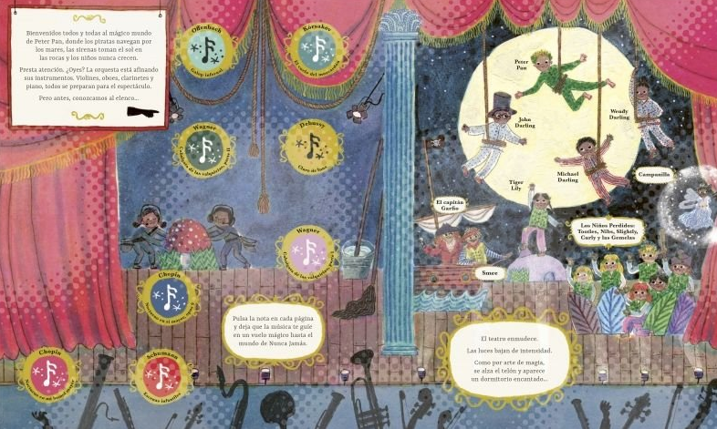 La magia de la música Peter Pan