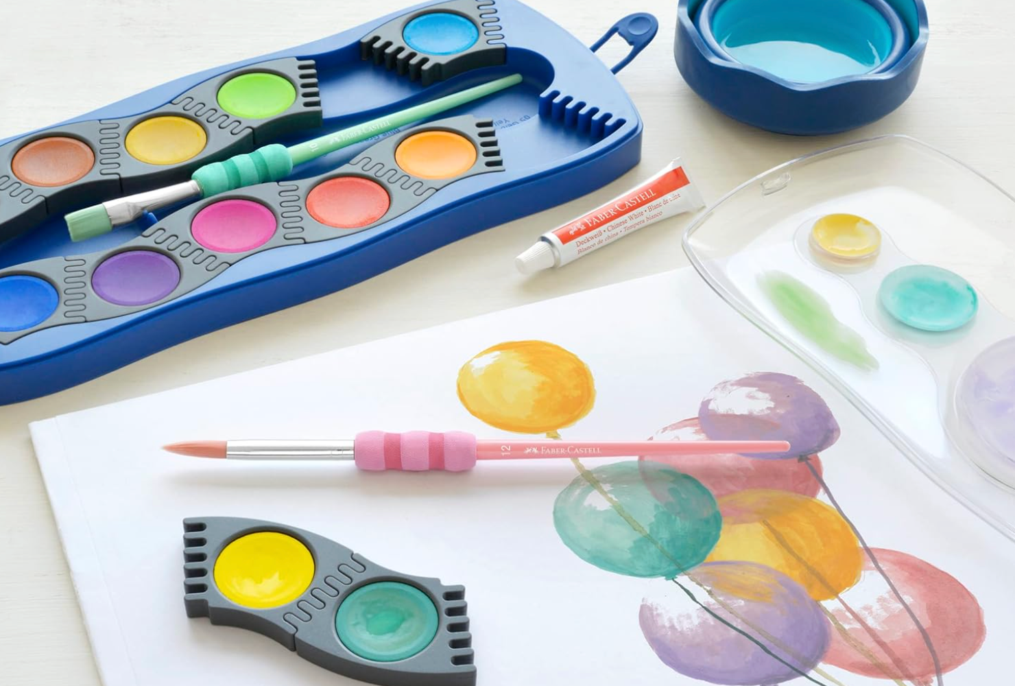 Pack 4 pinceles - FaberCastell