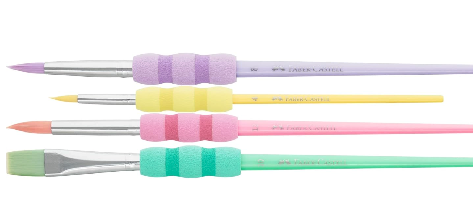 Pack 4 pinceles - FaberCastell