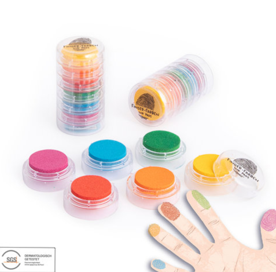 Tampón para sellos de dedos