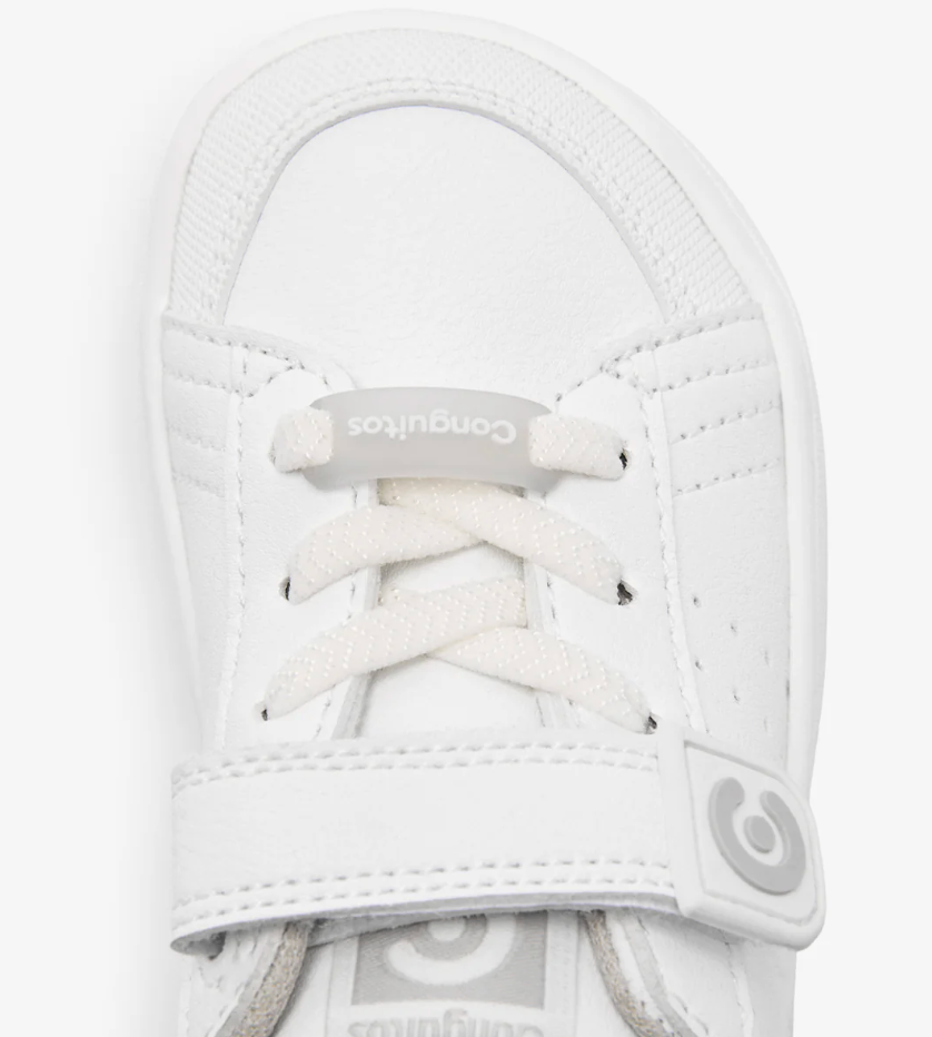Deportivas Goflex Blanco y gris - Conguitos