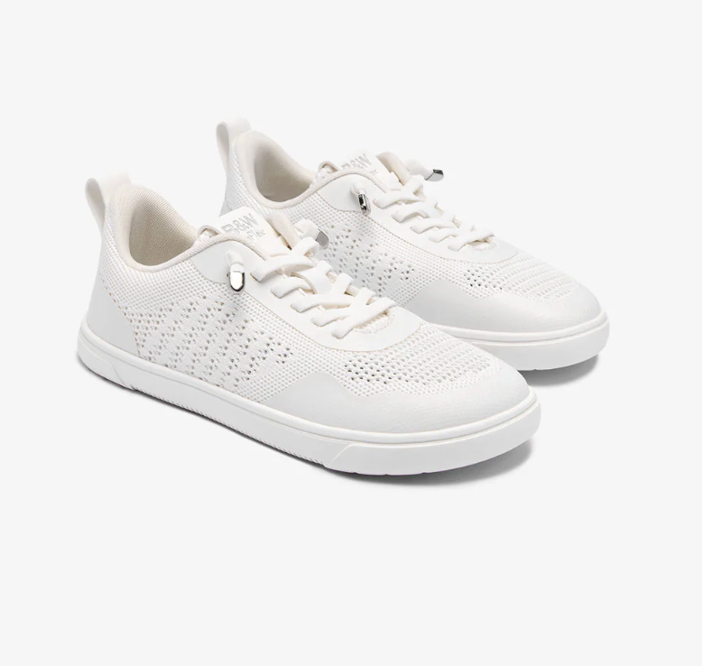 Deportiva Barefoot Malla Blanca B&W