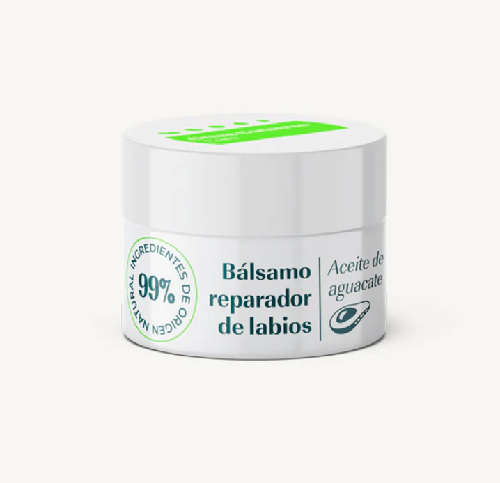 Bálsamo Labial Reparador con Aguacate - Green Cornerss