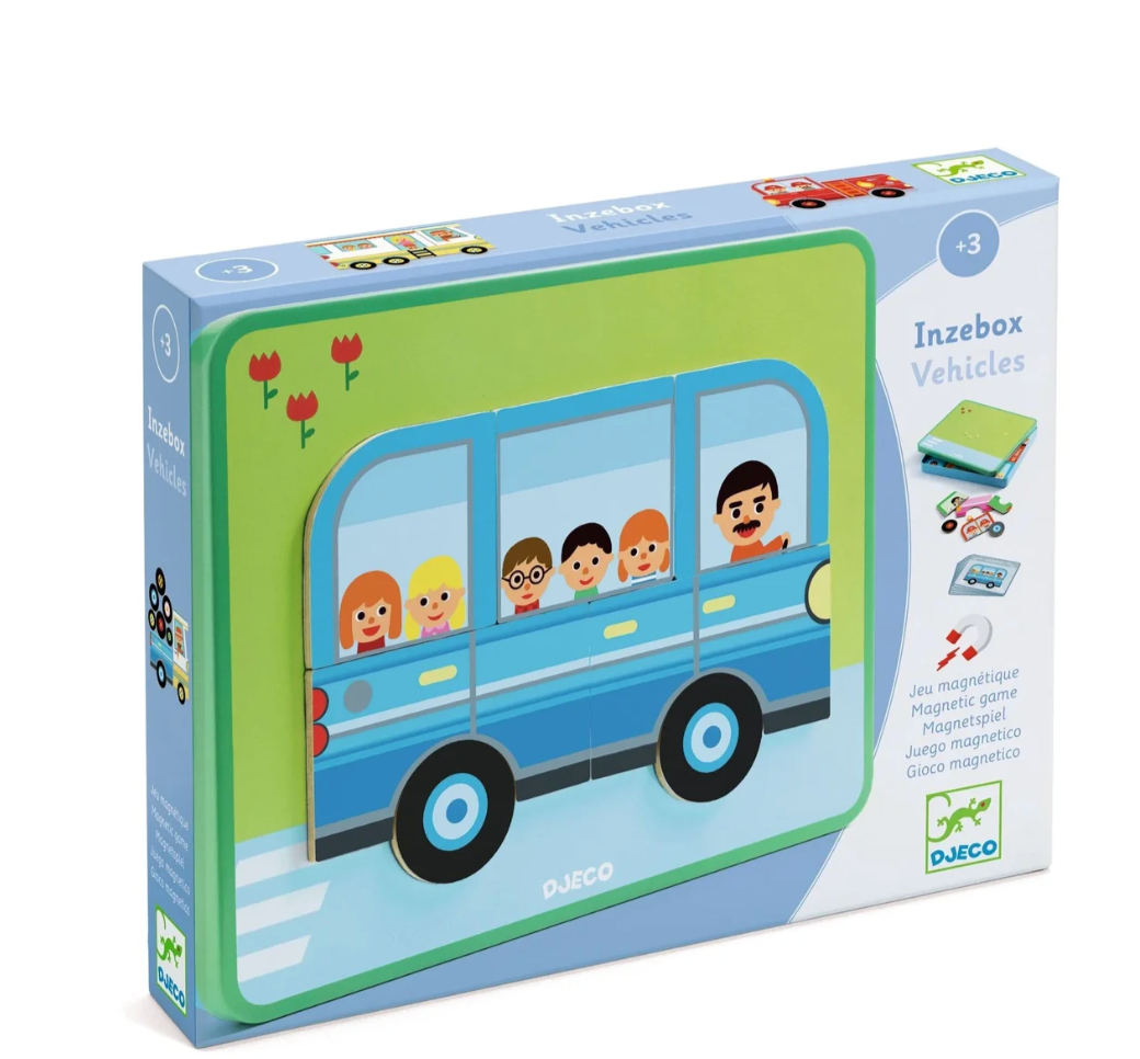 Magnéticos InZeBox Vehicles - Djeco