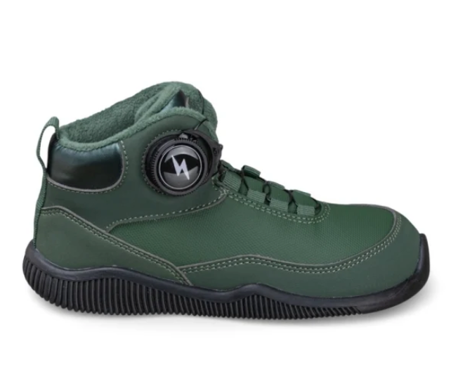 Cheto Botin respetuoso forro verde