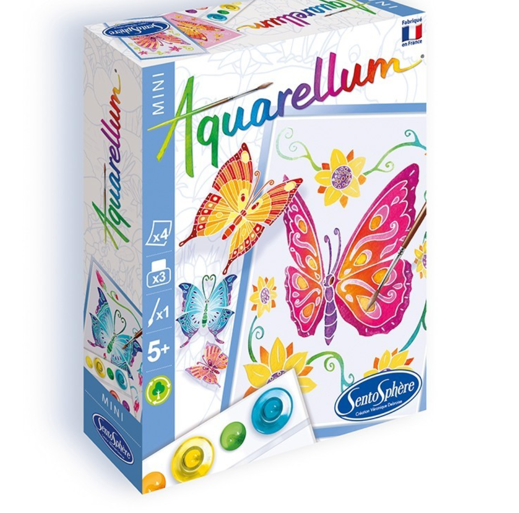 Aquarellum mini Mariposas - Sentosphère