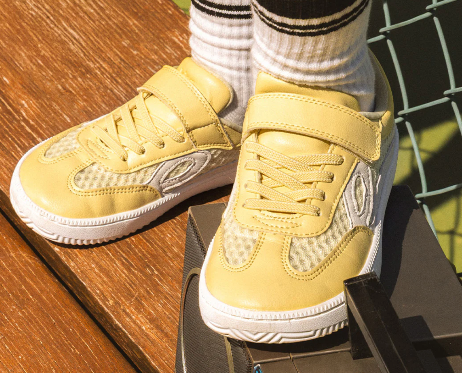 Deportivas barefoot Lejan One Mesh Amarillo