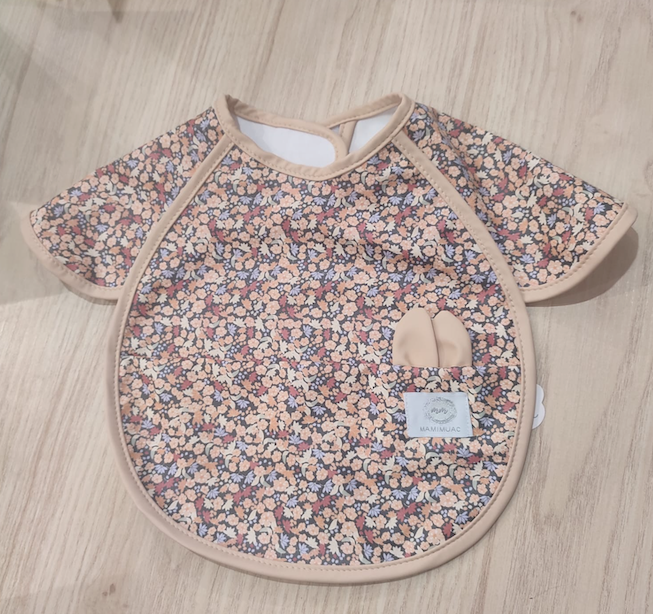 Babero flores Rabbit - Mamimuac