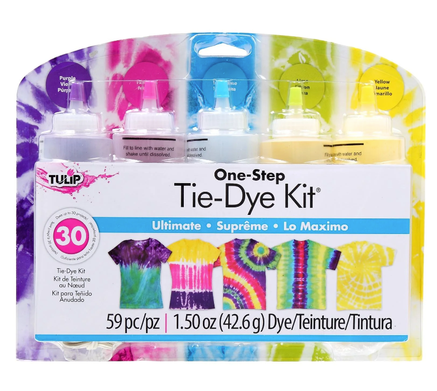 Kit de teñido anudado de 5 colores "Lo máximo"