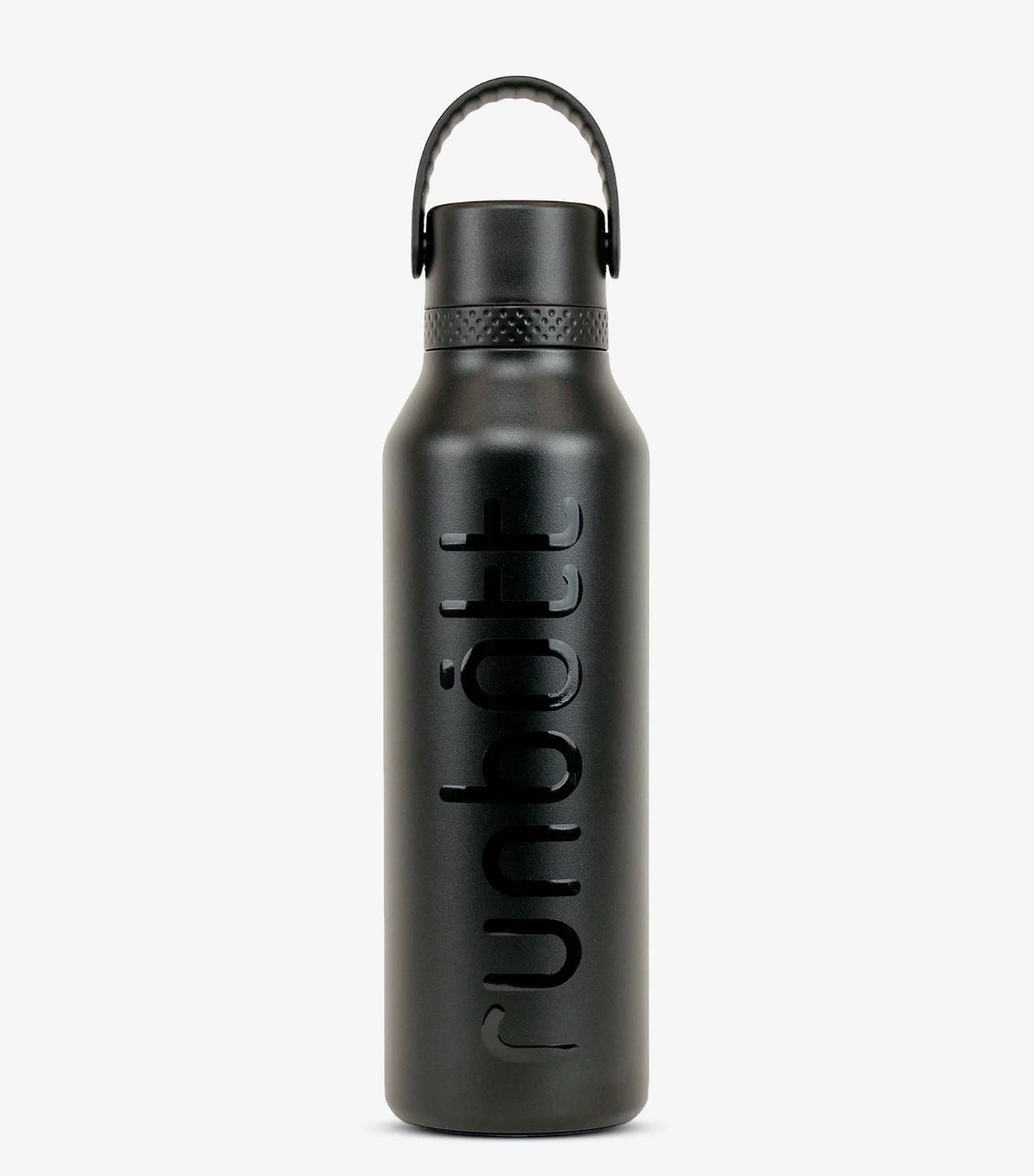 Botella térmica Iconic Black 600ML - Runbott