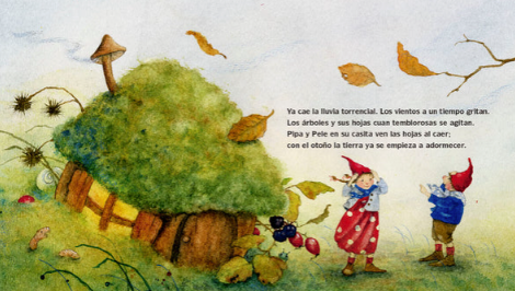 Pipa y Pele en otoño