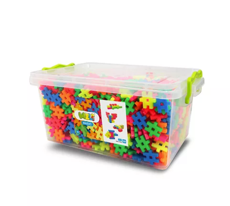 Bloques construcción MELI NEON – Basic Box 1200 pcs