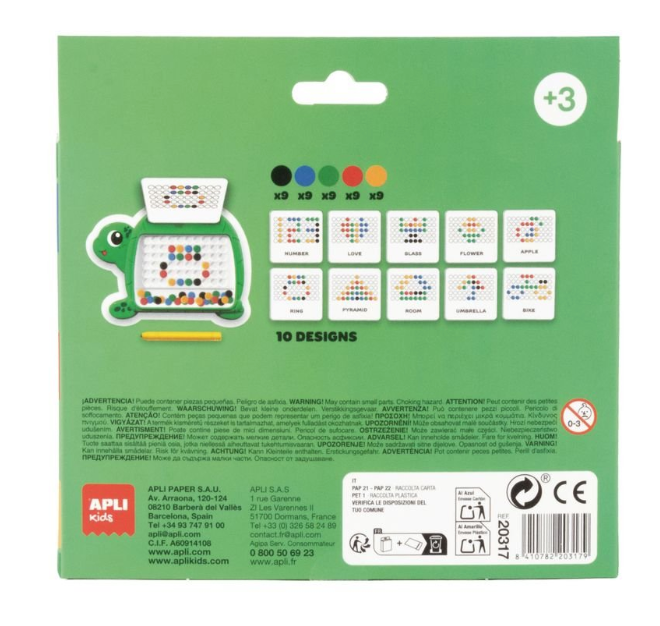 Tablero magnético animales (varios modelos)