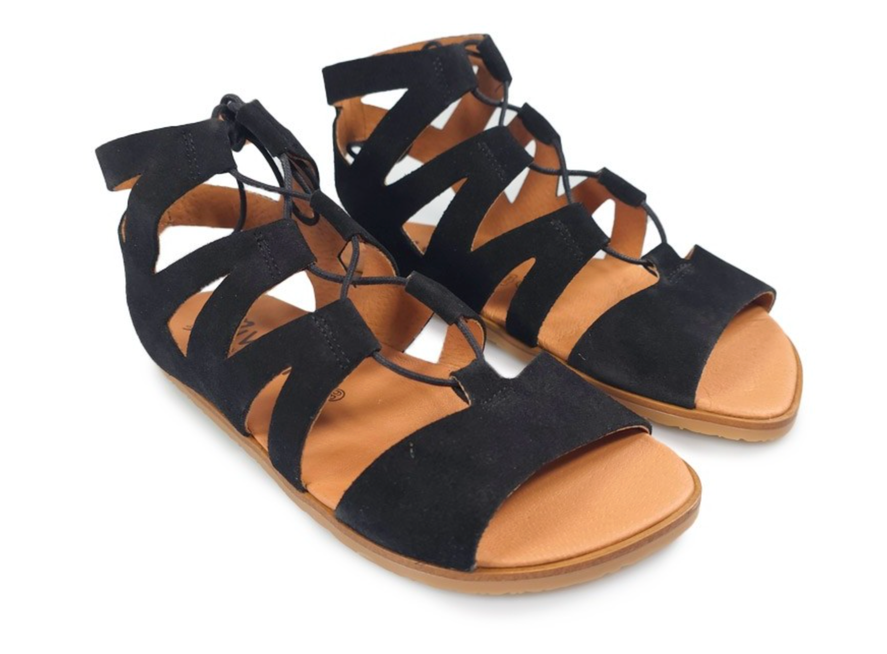 Sandalia barefoot Vivant Savia Serraje negro