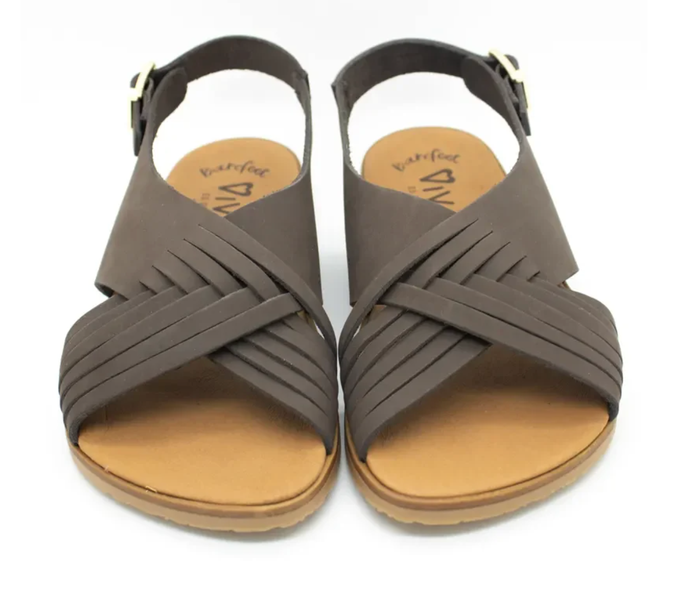 Sandalia barefoot Vivant Dalia marrón