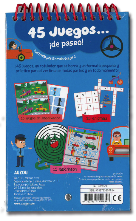 45 juegos... ¡de paseo!