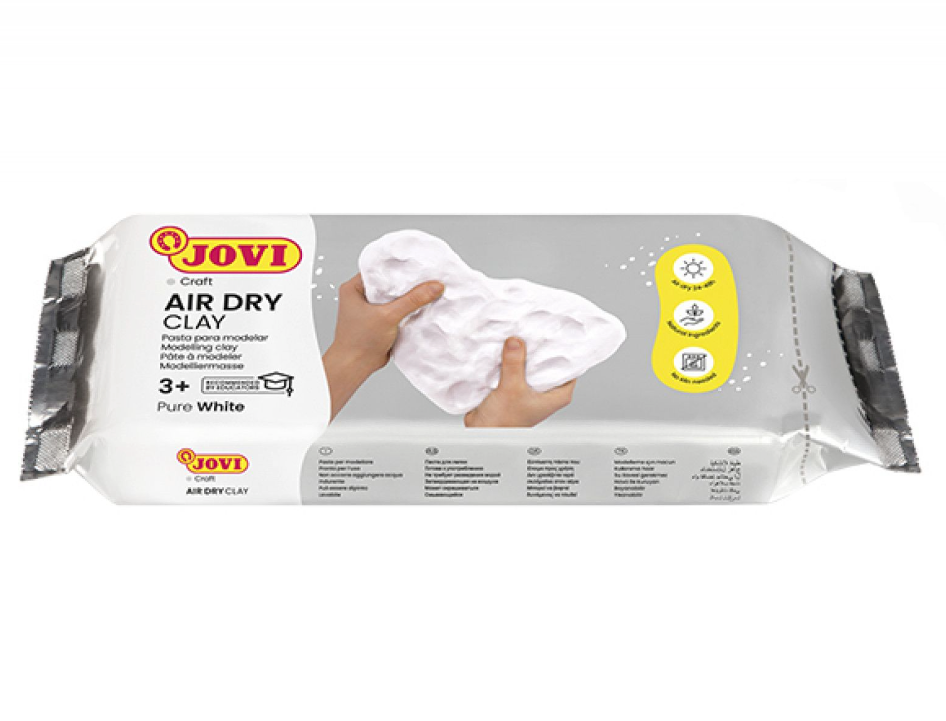 Pasta para modelar endurecible al aire 500g Blanca