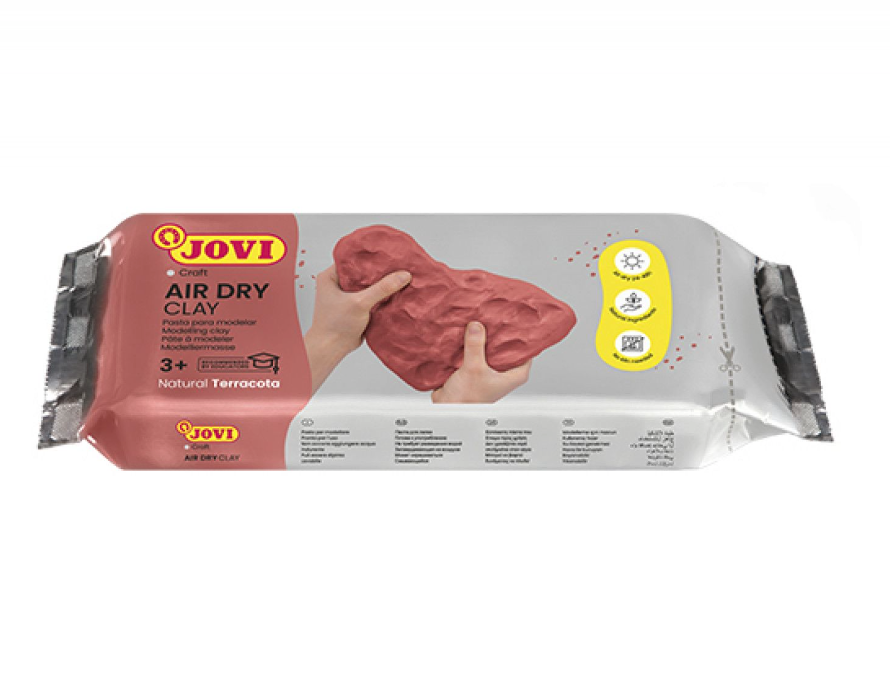 Pasta para modelar endurecible al aire 500g Terracota